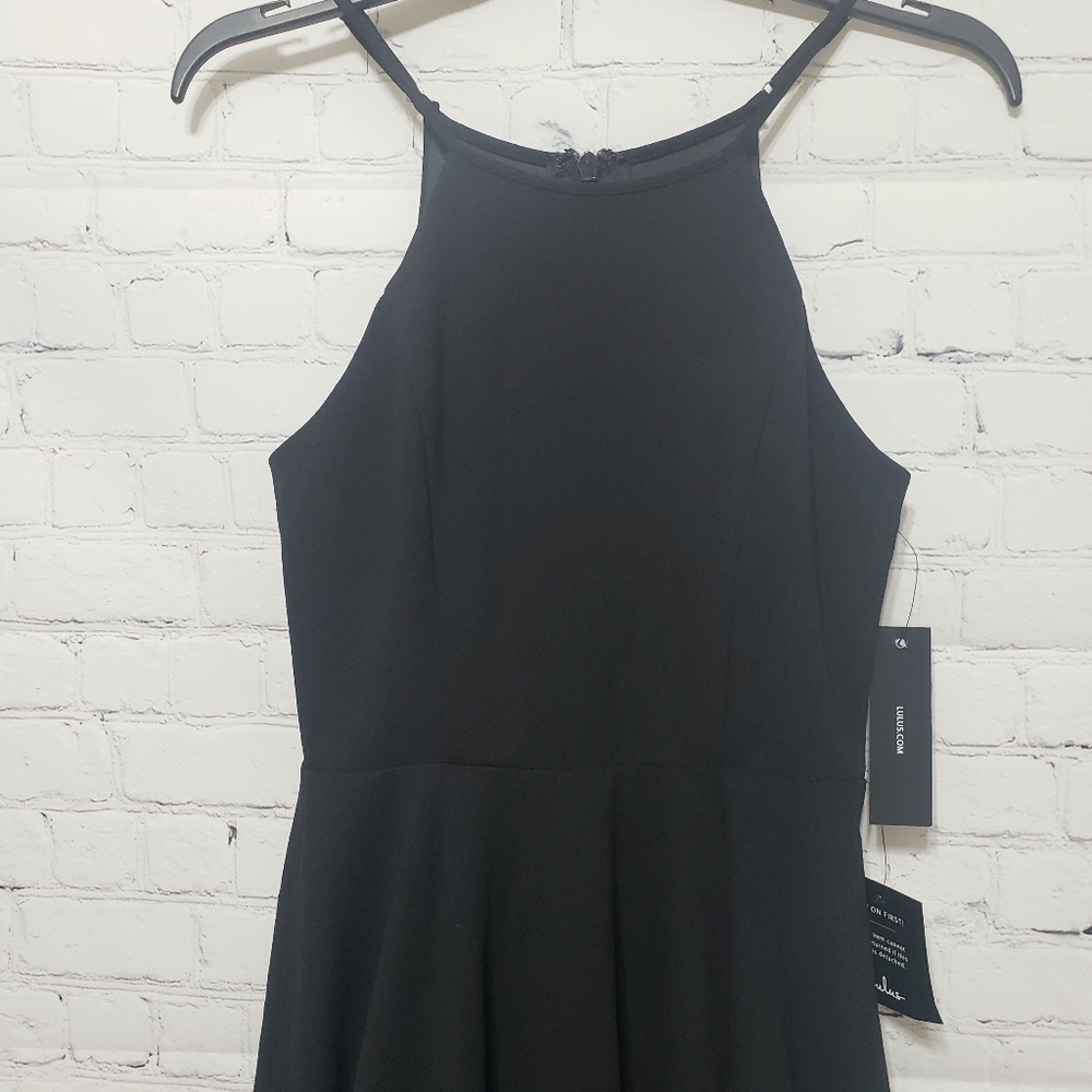 Lulu's NWT Size Small Little Black Dress - Picture 5 of 14